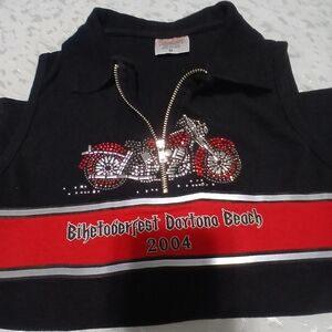 Vintage Ladies Bikers Shirt Size M FROM 2004